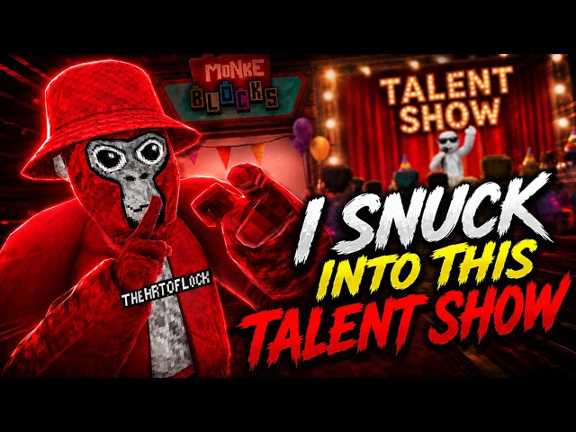 i snuck into this talent show