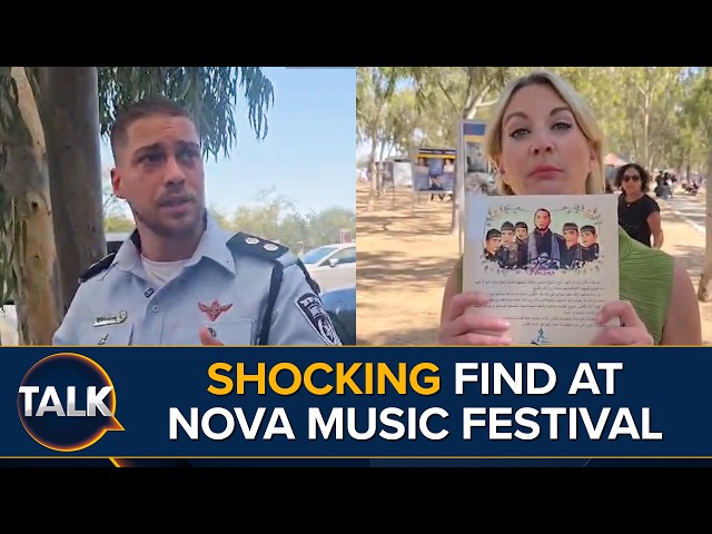 SHOCKING Book 'Glorifying Lives Of Oct 7 Terrorists' | Alex Phillips Visits Nova Festival Site
