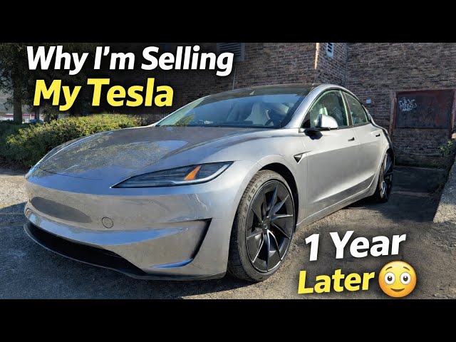 Selling My ‘25 Tesla Model 3 Performance-Quicksilver After 1 Year 😳 Honest Review & Final Test Drive