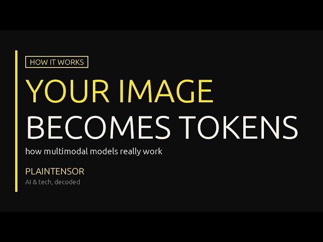 How Vision Language Models Work: Your Image Becomes Tokens