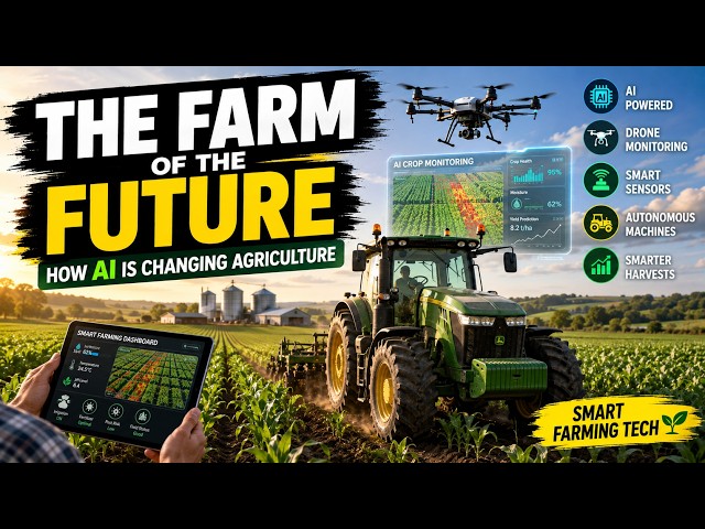 The Farm of the Future: How AI Is Changing Agriculture 🌱🤖