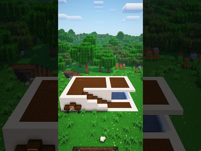 Minecraft Modern House #minecraft