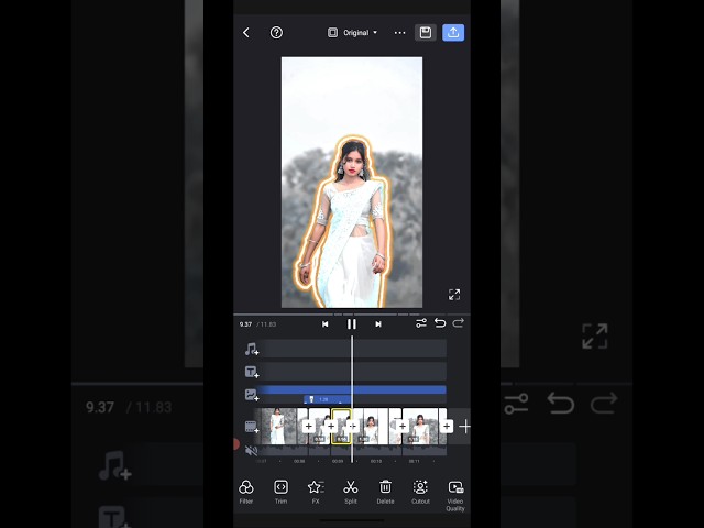🥰VN app me video editing karna sikhe sirf 1mint me #youtubeshorts #trending 💯💯