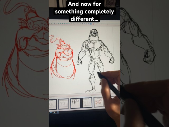 Designing a new character- sneak peak! #characterdesign #animation #animator #art #anime #drawing