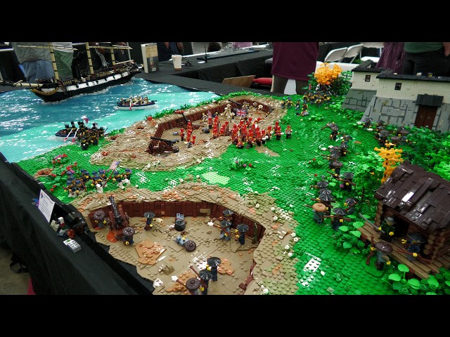 LEGO Shimonoseki Campaign Battle Scene 1864