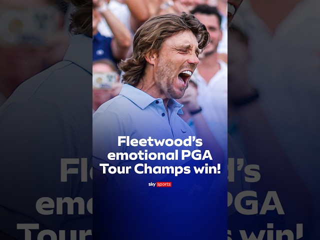 It was an emotional victory for Tommy Fleetwood in 2025 😅