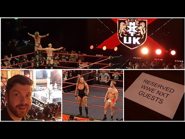 WWE NXT UK LIVERPOOL VLOG!
