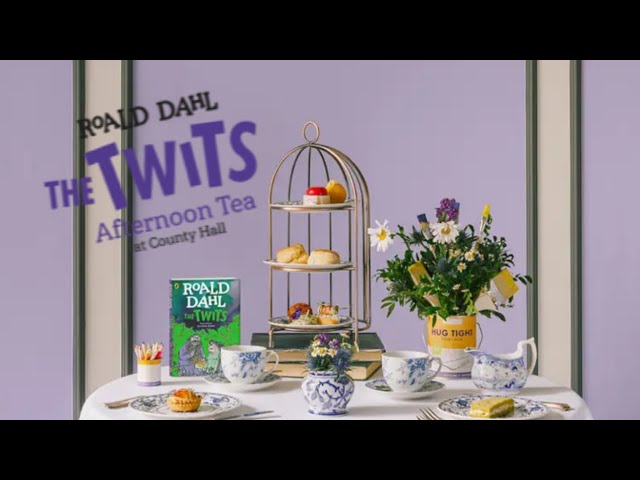 New ROALD DAHL ‘The Twits’ themed AFTERNOON TEA at County Hall