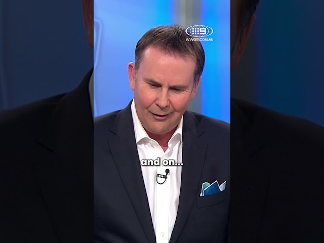 When TJ got caught out during Browny's analysis 😂 #AFL #Footy #9AFLSFS