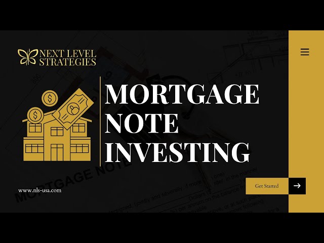 Mortgage Note Investing for Beginners: How to Build Wealth Without Being a Landlord