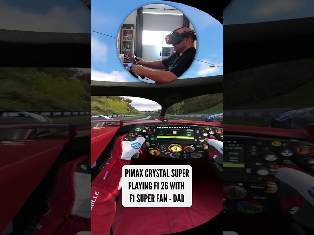 PIMAX Crystal Super F1 26 VR #vr #f12026 #f125 #pimax #crystalsuper #vrsimracing #vrgaming