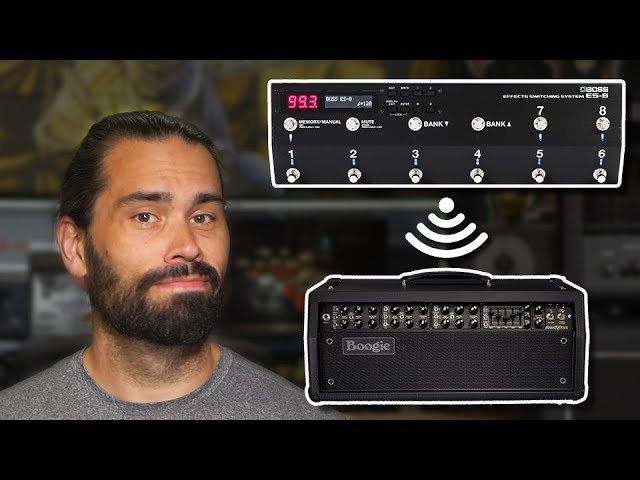 Boss ES-8 Amp Control