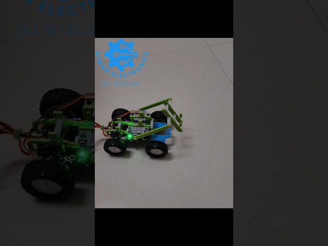 How to Make a Delivery Robot with PictoBlox, Quarky & Python | Easy Robotics Project 2025