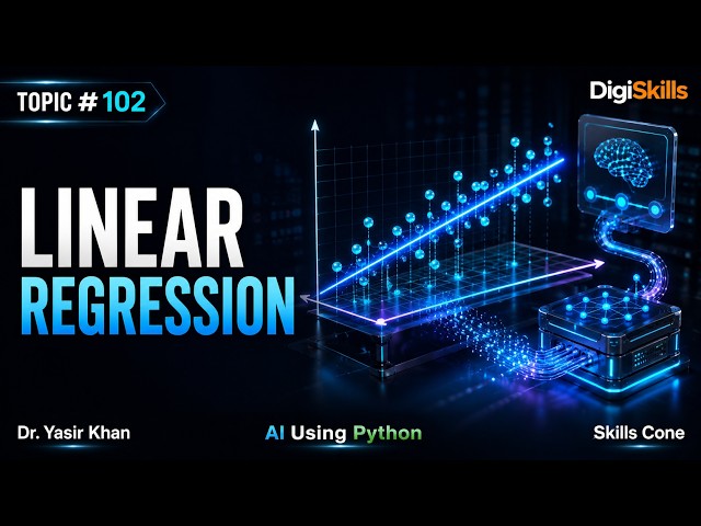 Linear Regression with Scikit-Learn | Artificial Intelligence using Python Topic #102 - Skills Cone