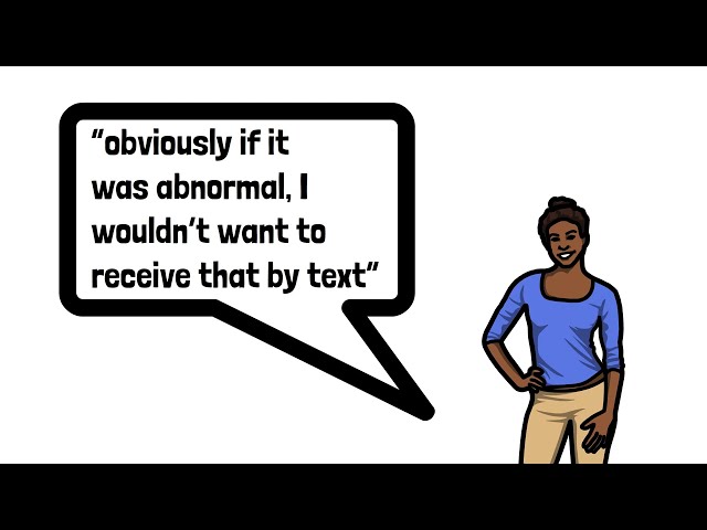 "I guess I'll wait to hear": a qualitative study on communicating blood test results in primary care