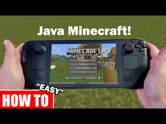 Setup Minecraft Java on Steam Deck Easily With Mods