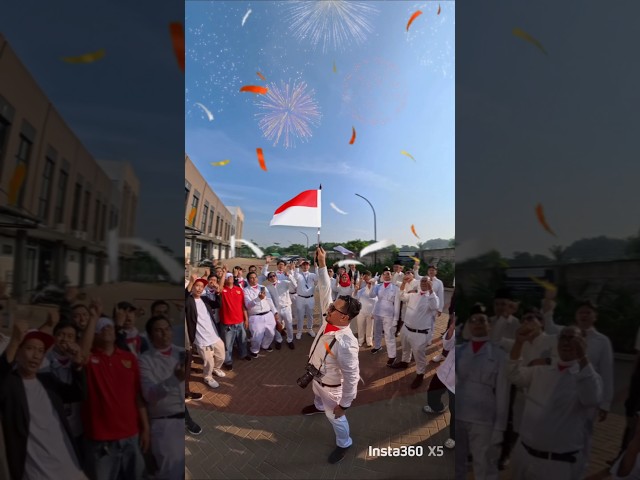 Red, White & Spin! 🇮🇩Celebrating Indonesia’s 80th Independence Day in the most EPIC way #insta360