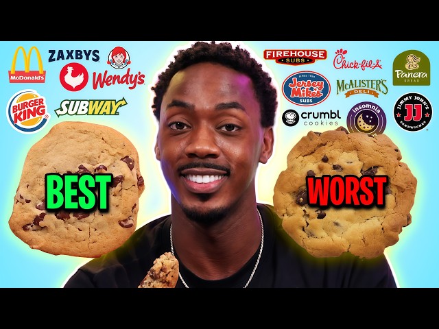 I Tried Every Fast Food Chocolate Chip Cookie So You Don't Have To