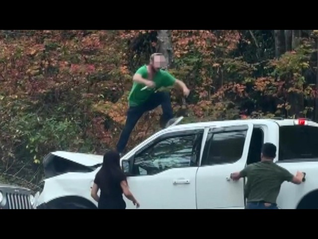 Terrifying Knife Attack Caught On Camera