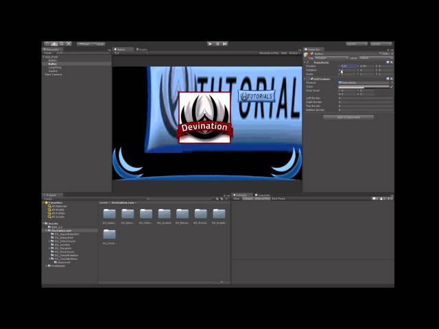 Unity GUI Tutorial   Scale GUI to the right size for every resolution