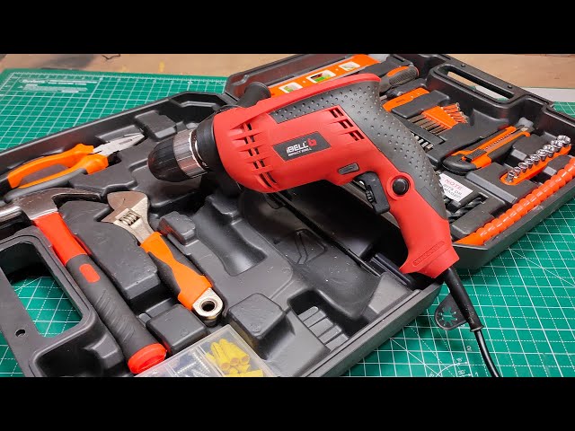 Unboxing and Testing iBELL IBL TD13-100 650W Professional Tool Kit