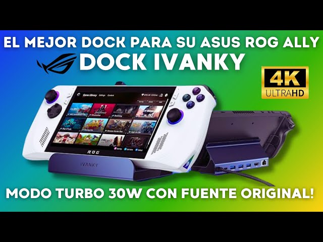 The Best Dock For Asus Rog Ally Dock Ivanky Support 30W. Convert your console into hybrid