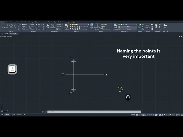 Expt 3 -Q2 Projection of Lines - Engineering Graphics 26MEE1002L