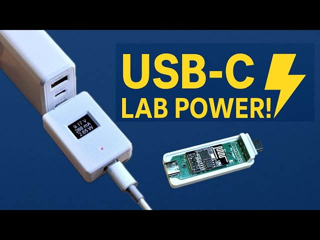 Turn Any USB-C Charger Into a Lab Power Supply!