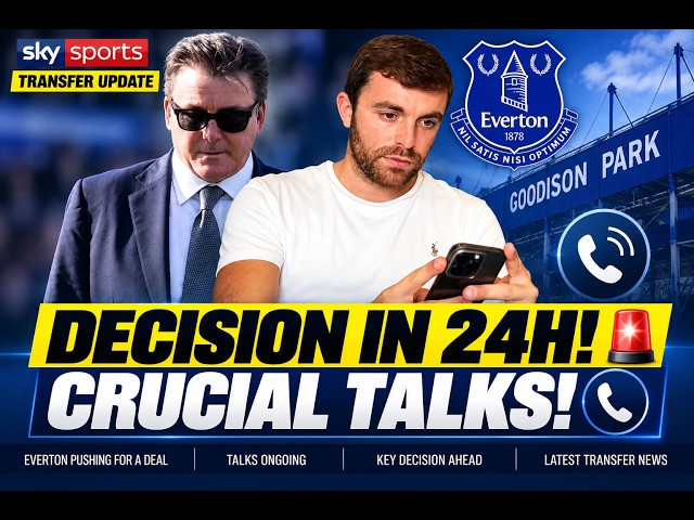Everton Face Crucial 24 Hours Over 250-Goal Free-Agent Striker!EVERTON NEWS TODAY