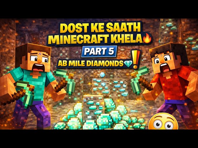 Welcome back to our Minecraft Survival Series – Episode 5 🎮🔥