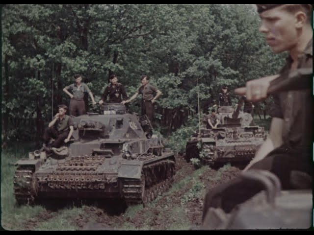 German Raw Color Footage from the Eastern Front in Ukraine/Southern Russia- June to September 1942