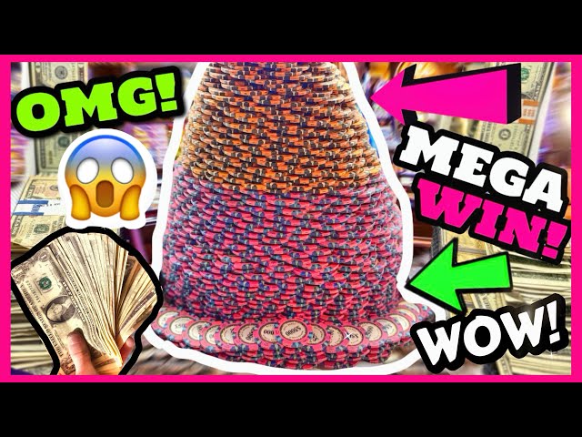 ★$200M Coin Pusher CHALLENGE: 😱GIANT Poker Chip EGG TOWER! 🔥(MEGA JACKPOT)🔥