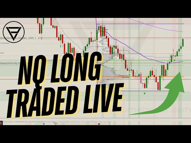 Real-Time NQ Long Winner: Full Entry to Take Profit Management From 7/16