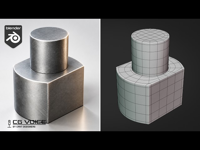 Blender Beginner Modeling Tutorial | Create a Simple Hard Surface Part