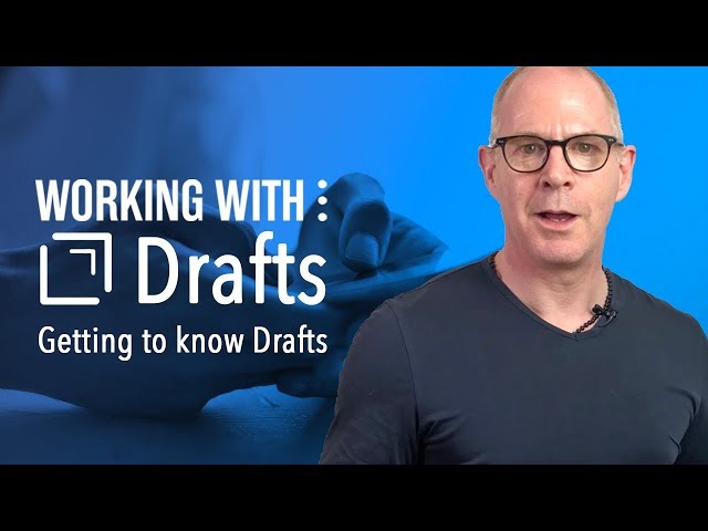 Why I Use Drafts For Collecting To-dos and Notes