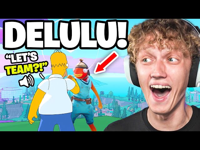 I Hosted a DELULU Tournament In Fortnite! (Proximity Chat On)