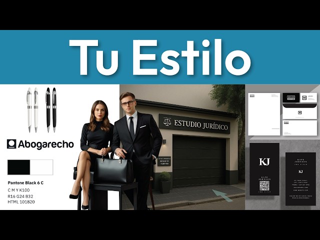 ¿Cómo crear un Paisaje de Estilo para la marca Abogarecho? | EP05-Proceso de Identificación Visual