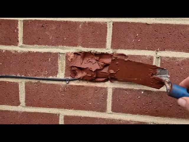 Tutorial on brick repair as requested showing how I colour match and what products I use.