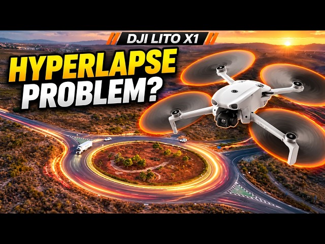 DJI Lito X1 Hyperlapse Problem? I Tested It Twice with the RC 2