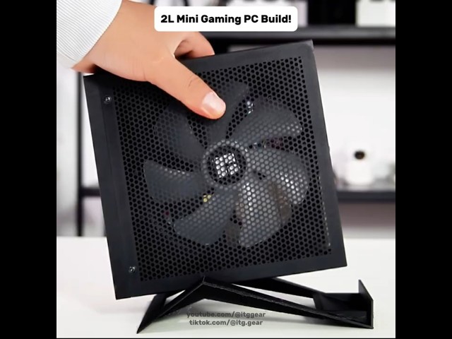 Lenovo M720q: Dell RX 6500 + 140mm ARGB 2L Mini Gaming PC BUILD!