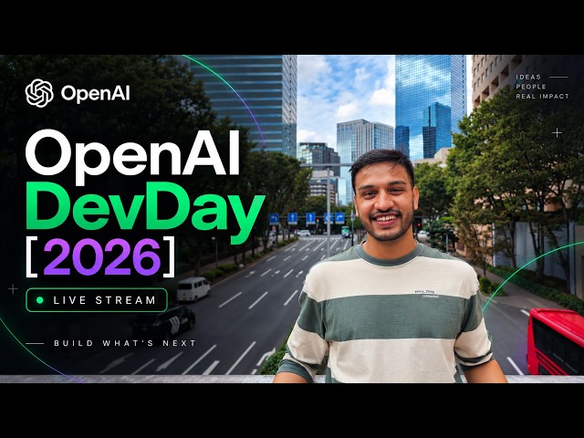 @OpenAI DevDay 2026 Announcements LIVE Watch Party!!