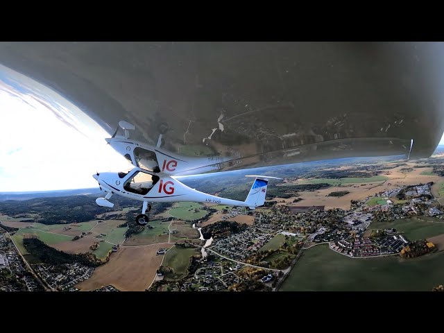 Flying at Kjeller Norway 360 VR Video
