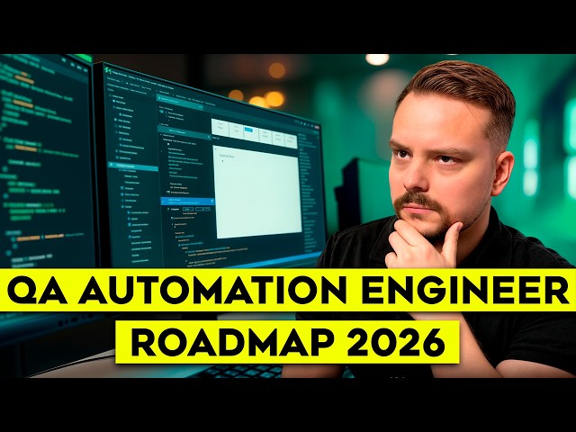 QA Automation Engineer Roadmap - 2026 | How to Become a QA Tester (Beginner Step-by-Step Guide)