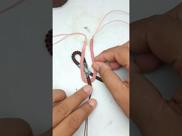 josphine knot bracelet #macramebracelet #beadedbracelet #shortsfeed