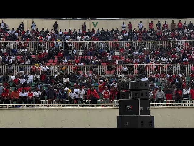 Arsenal fans Play Against Man United fans. Feel Nyayo stadium. Nairobi Kenya! 