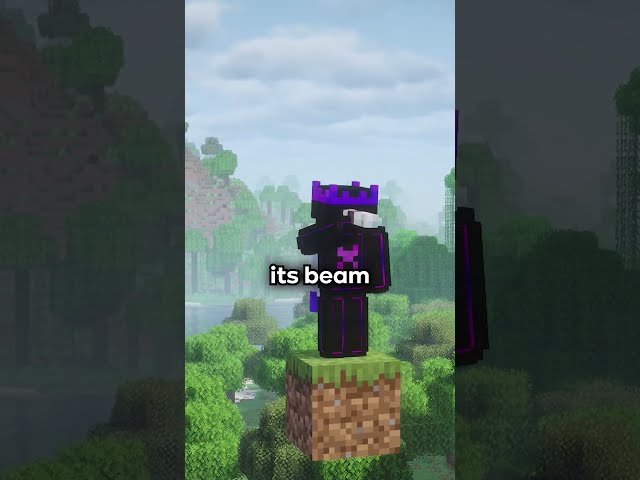 Minecraft Had "BEACONS" Before Beacons Existed?! 😯 #minecraft