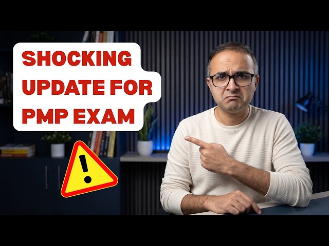 Bad News - Major Update To PMP Exam Eligibility In 2026