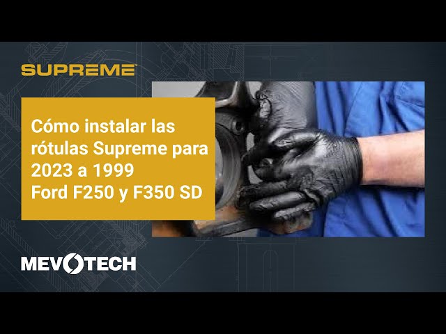 How to Install Supreme Ball Joints for 2023-1999 Ford F250 F350 SD