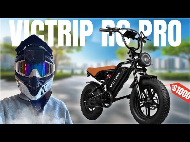 E-Bikes Keep Getting Better! Victrip R6 Pro