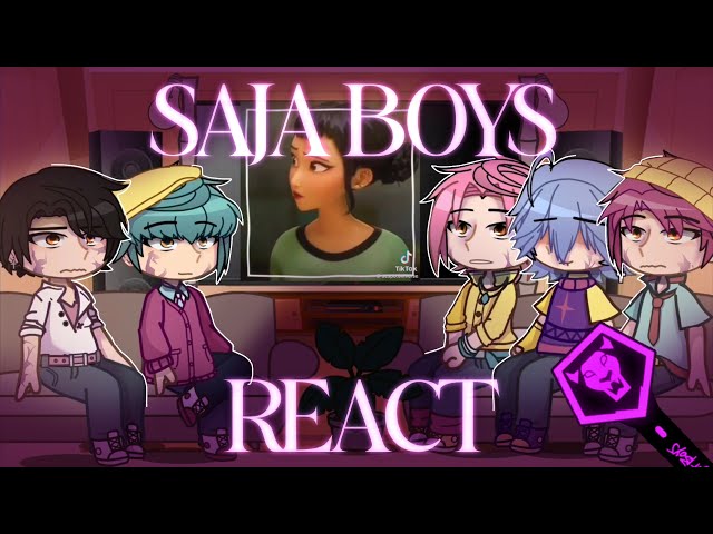 SAJA BOYS react to HUNTRIX | Put video into 2X speed to watch | WIP | Ships | Angst | Gacha |